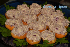 Абрикосы фаршированные утиной грудкой